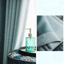 Rideau japonais plissé isolant pour salon chambre balcon