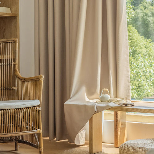 Rideau occultant moderne thermique pour salon et chambre