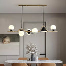 lustre led en verre pour bar et décoration de maison