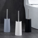 ensemble de brosse de toilette et support autonome pour salle de bain