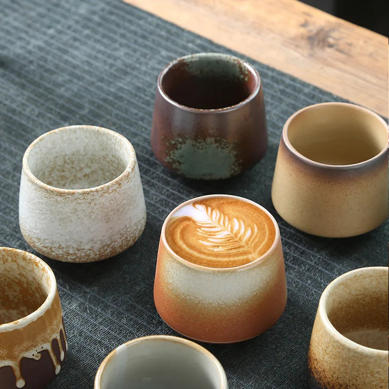 Tasse a thé japonaise raku style kung fu - vue 3 sur 7