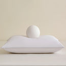 1 piece pillow,8 sizes, 100% cotton, white goose feather bed soft pillow