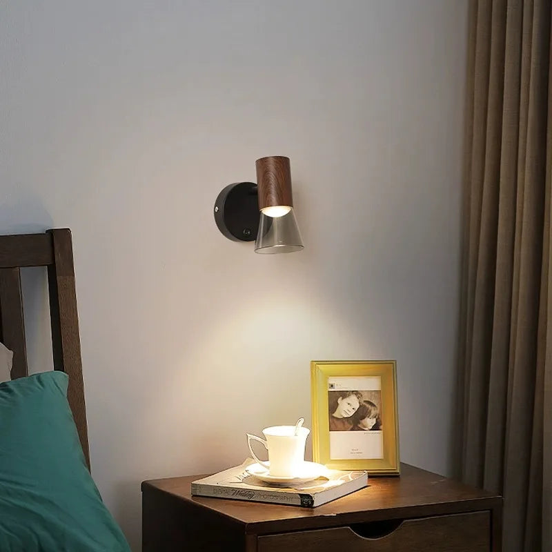 Applique murale led moderne avec angle réglable et ampoule remplaçable - vue 4 sur 10