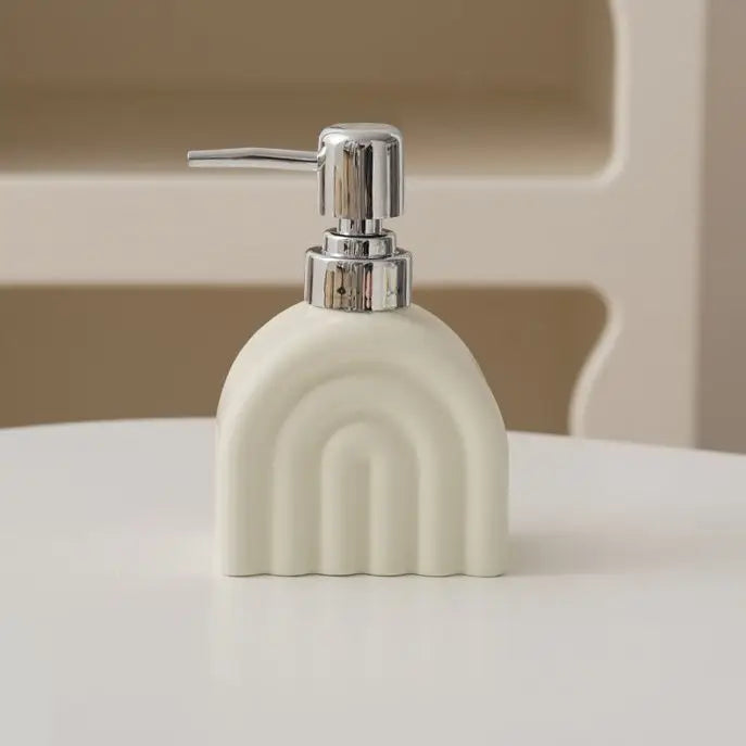 distributeur de savon en céramique pour shampoing et eau portable - vue 21 sur 21