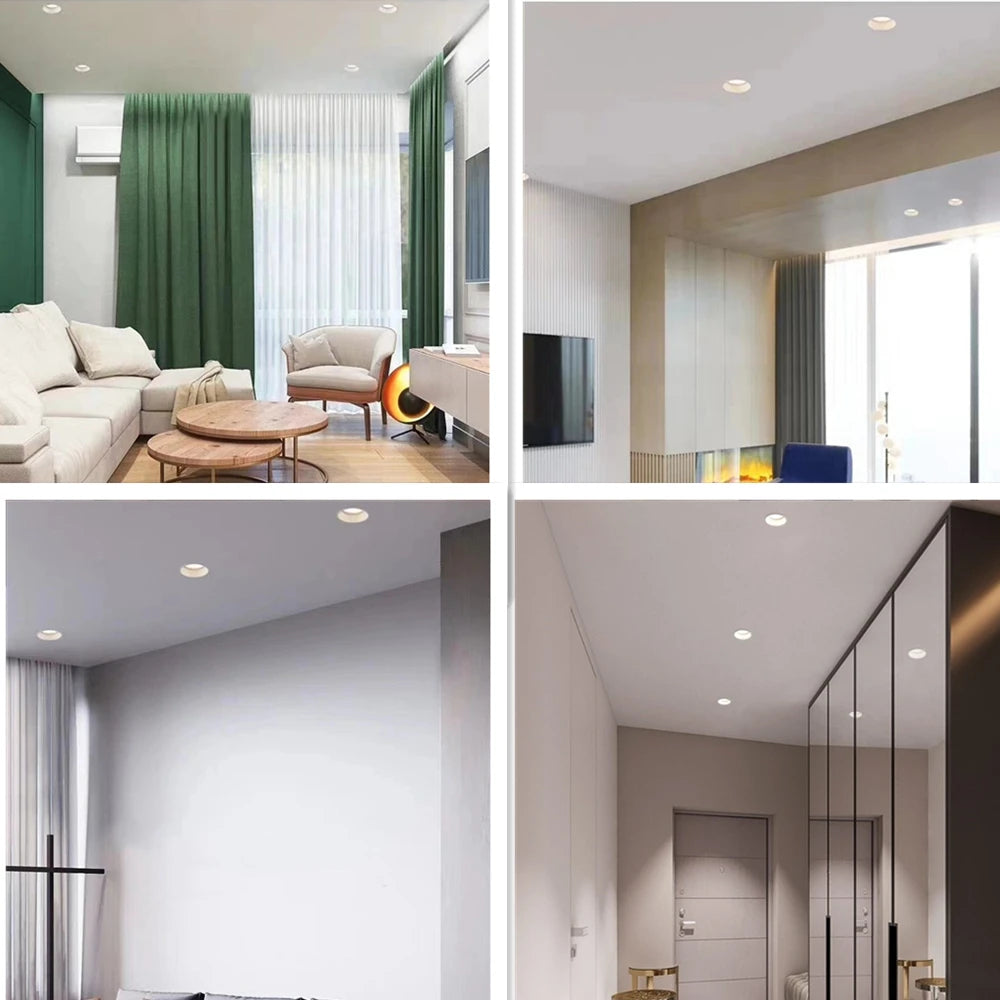 spot led dimmable anti-éblouissement pour éclairage intérieur - vue 5 sur 6