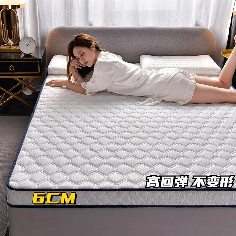 Latex mattress home hotel cushion thickened dormitory single double student tatami mattress, fashion sponge mats - vue 9 sur 10