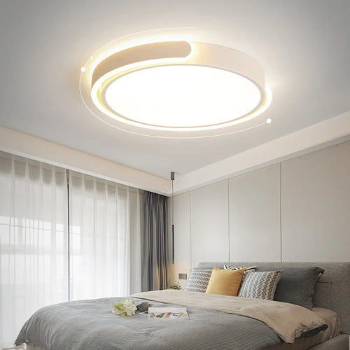 plafonnier moderne simple pour décoration chambre romantique - vue 3 sur 6