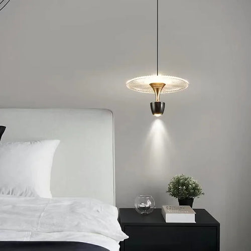 Modern minimalist pendant light for stylish interior decoration - vue 5 sur 10