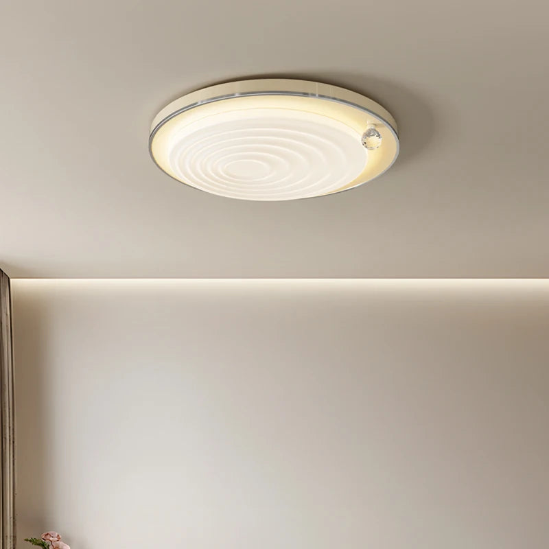 plafonnier à led style médiéval en bois rétro élégant - vue 7 sur 12