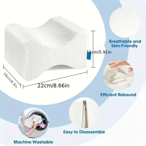 1pc Leg Pillow, Leg Varicose Veins Care Pillow, Lower Limb Lifting For Pregnant Women, Leg Pillow For Sleeping On Bed. - vue 5 sur 6