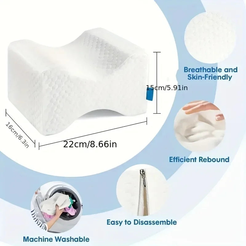 1pc Leg Pillow, Leg Varicose Veins Care Pillow, Lower Limb Lifting For Pregnant Women, Leg Pillow For Sleeping On Bed. - vue 4 sur 6