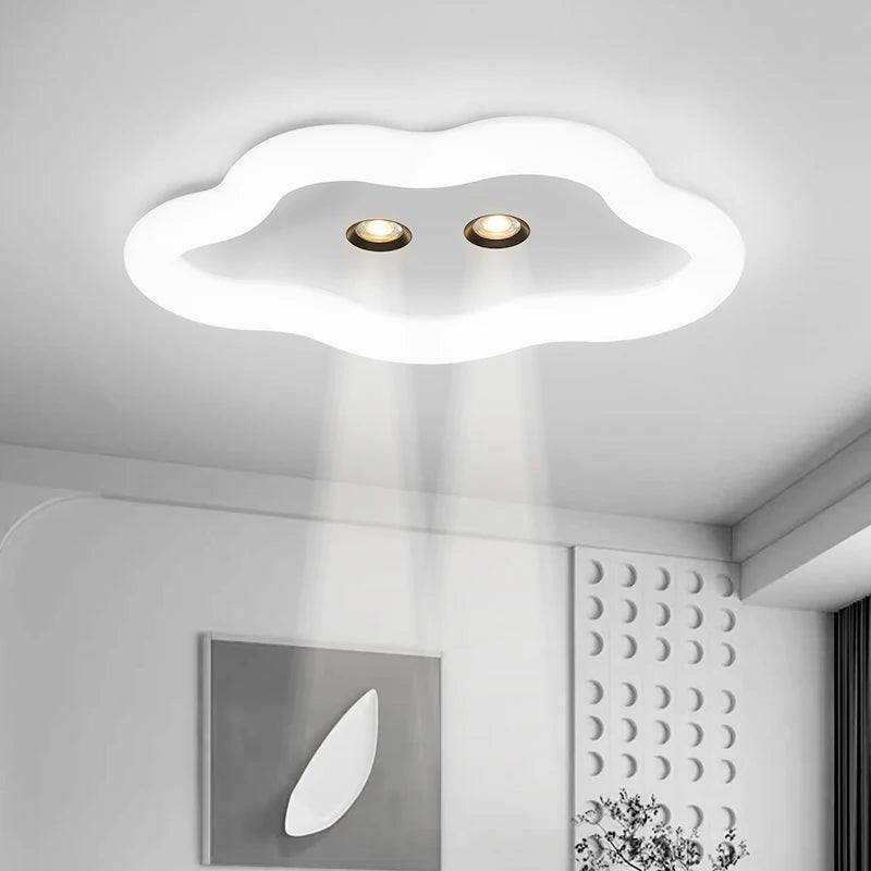 lampe de salon nordique led ronde simple et moderne
