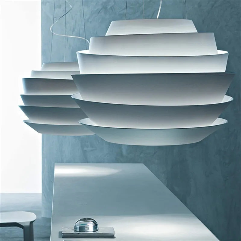 Foscarini Le Soleil suspension Style nordique réplique lampe design lampe de chevet chez l'habitant rétro restaurant décoration lumière - vue 6 sur 7