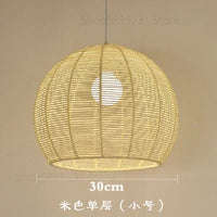 luminaire led nordique moderne en fer et corde de chanvre