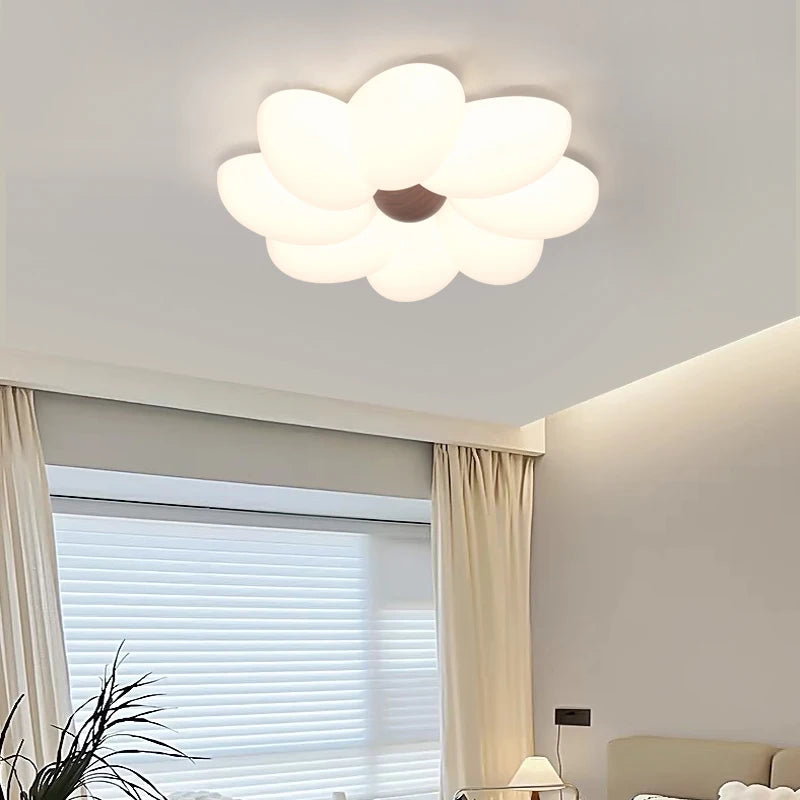 plafonnier led moderne en cristal pour intérieur élégant - vue 5 sur 9