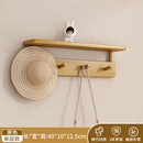 portemanteaux en bambou double couche pour rangement créatif