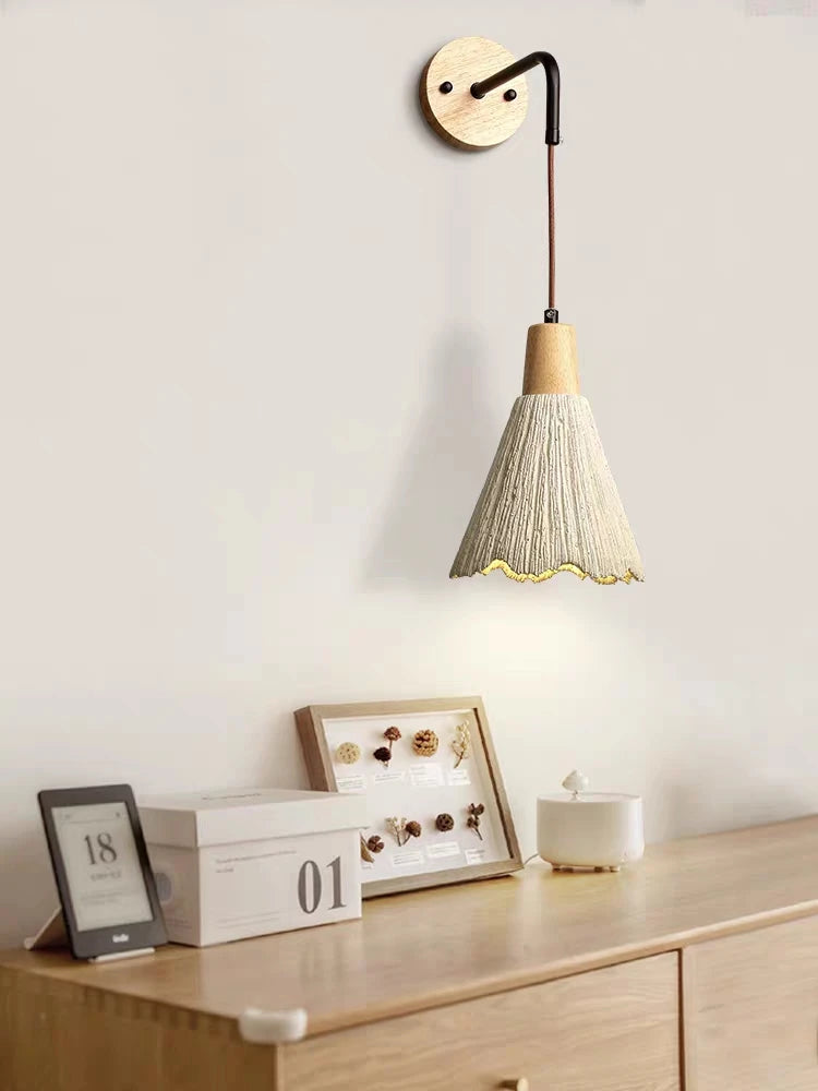 lustre en ciment design rétro pour salon et restaurant - vue 6 sur 8