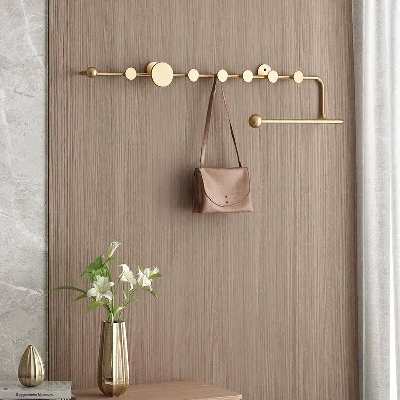 porte-vêtements et chapeaux de luxe nordique décoratif mural