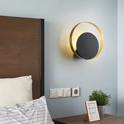 Applique murale led design nordique moderne décorative intérieure