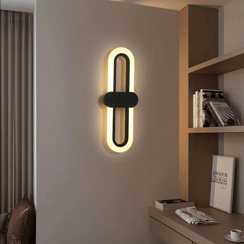 applique murale led moderne pour décoration intérieure élégante - vue 6 sur 9