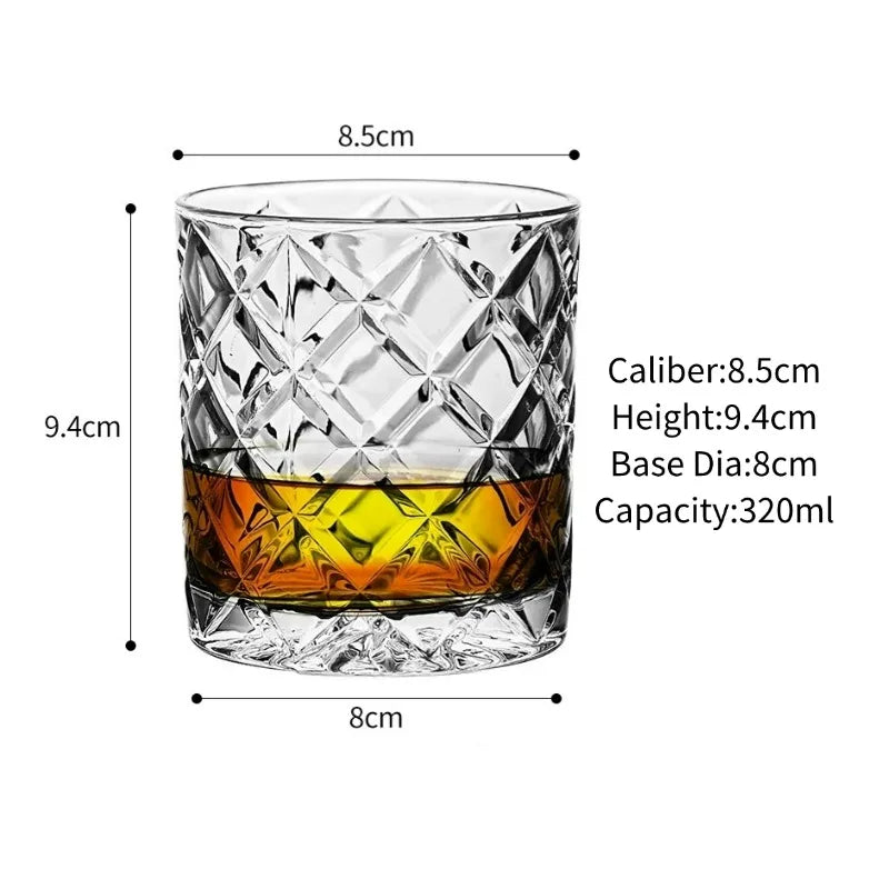Verres whisky gravés old fashioned style classique cadeau
