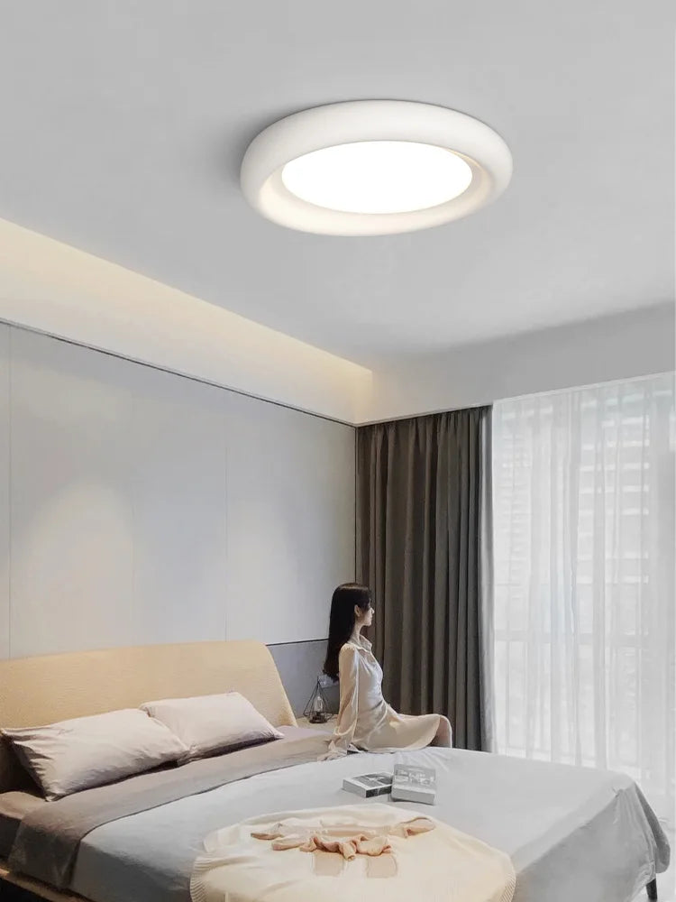 Plafonnier design à LED minimaliste moderne principale - vue 3 sur 8