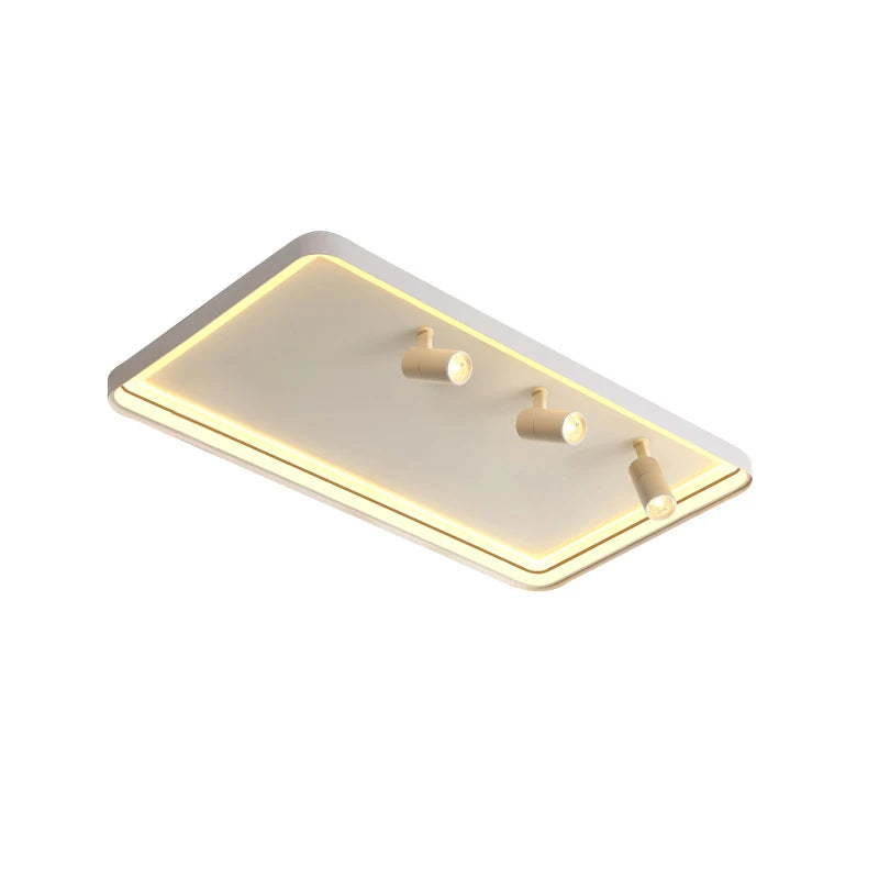 2023 New Modern LED Ceiling Lights For Living Room Bedroom Indoor Round Square Rectangle Lamp Surface Mounted Lighting AC85-260V - vue 7 sur 16