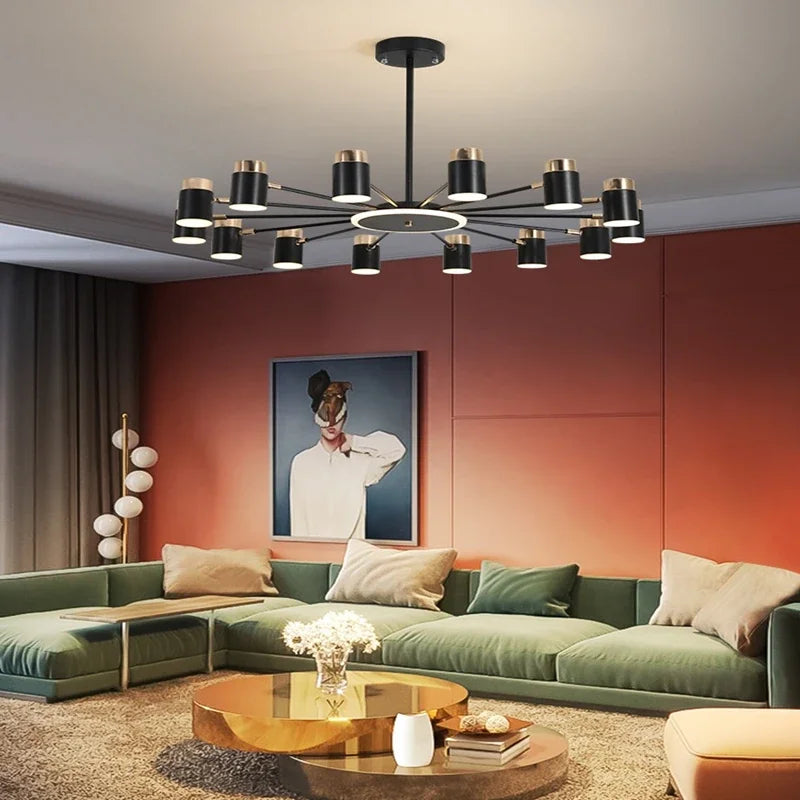 lustre nordique simple design pour décoration intérieure moderne - vue 5 sur 11