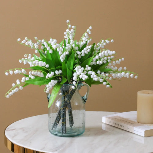 lot de 10 plantes artificielles blanches pour décoration de mariage