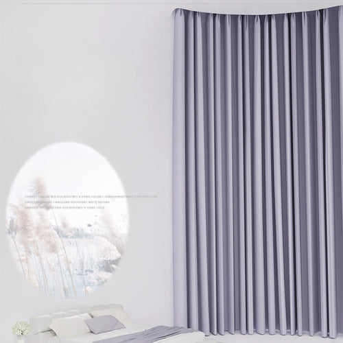Rideau moderne occultant léger plissé pour salon chambre - vue 4 sur 18