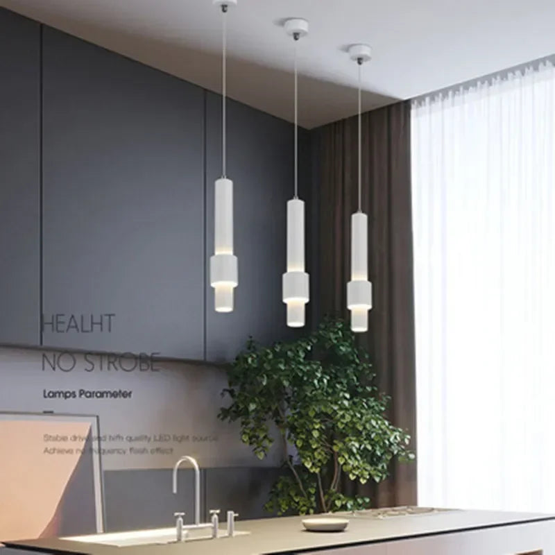 Suspension tube design LED Moderne Simple
