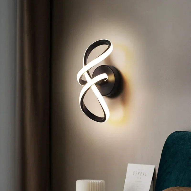 plafonnier led moderne minimaliste pour allée entrée et escalier - vue 5 sur 12