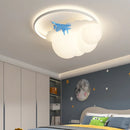 lustre moderne led pour enfant en forme d'avion