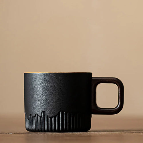 Tasse céramique mini dégradé style minimaliste dessin main