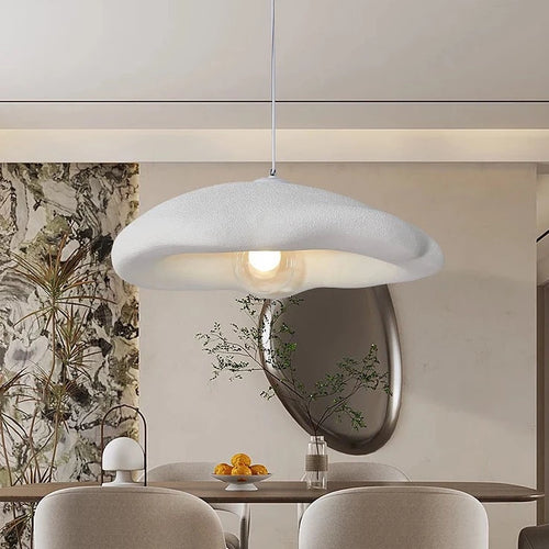 Lustre japonais wabi-sabi led - vue 6 sur 10