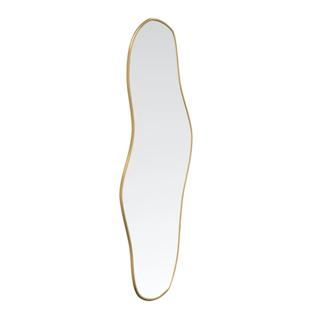 Golden Wall Mirror 70x30 cm, home decoration wall decal living room decoration - vue 3 sur 7