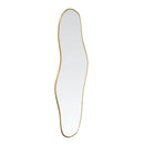 Golden Wall Mirror 70x30 cm, home decoration wall decal living room decoration
