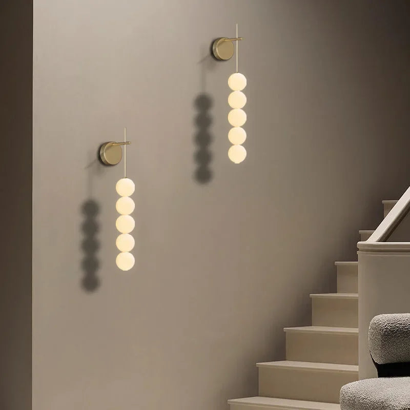 applique murale nordique de luxe au design moderne et décoratif - vue 4 sur 10