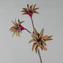 Large artificial lily branches with realistic foliage for decorations