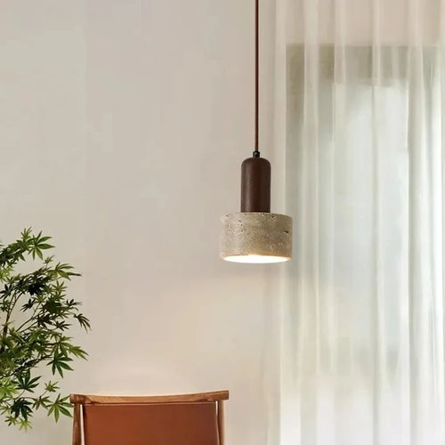 Suspension LED chevet crème vent