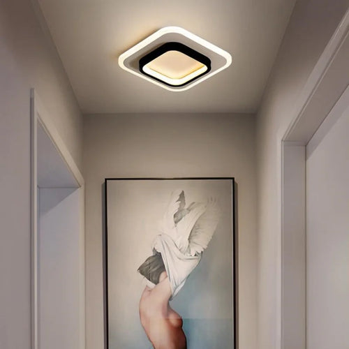 plafonnier led moderne design nordique éclairage créatif unique - vue 4 sur 8