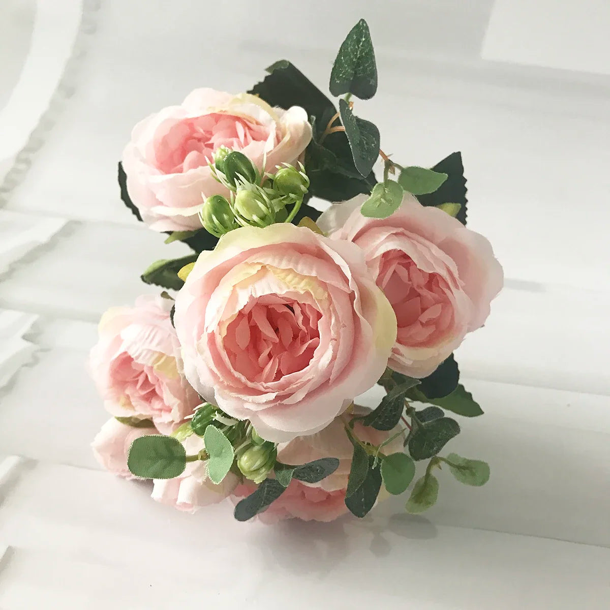 petit bouquet de fleurs artificielles pour décoration printanière et mariage - vue 26 sur 37