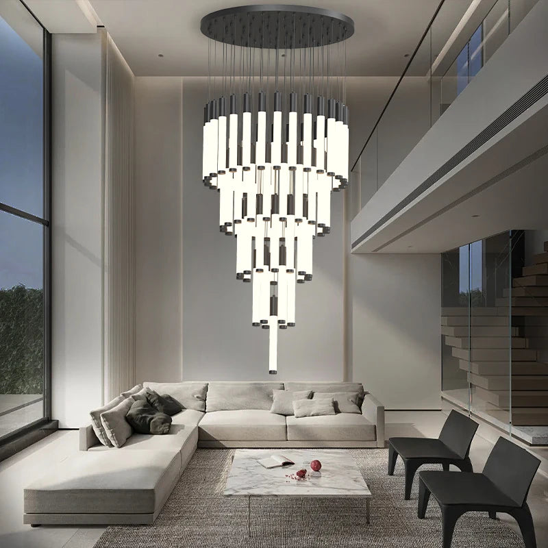 plafonnier moderne avec éclairage led pour intérieur élégant - vue 5 sur 16