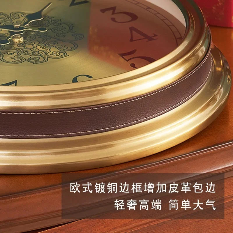 horloge murale créative style européen rétro et chinois - vue 10 sur 9