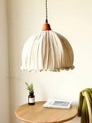 Nordic retro minimalist fabric chandelier for elegant interiors