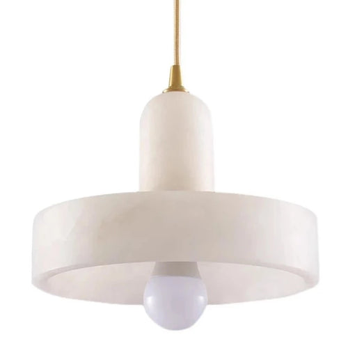 Lustre en laiton et marbre importé - vue 16 sur 19