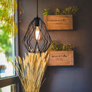 Modern nordic style minimalist industrial iron pendant light