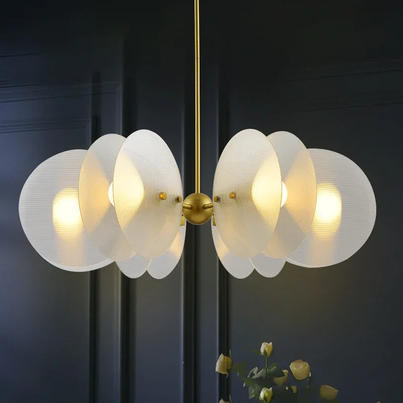 lustre led en verre nordique tables alimentaires lampes suspendues luminaires décoratifs