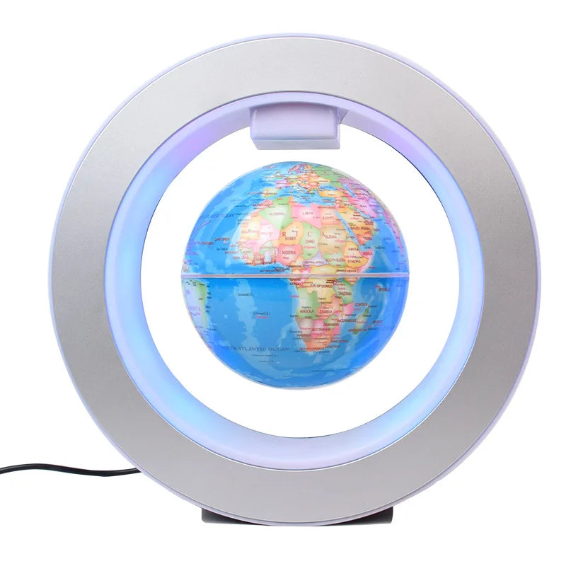 Magnetic levitation globe decoration living room black technology novel high-end decorative gifts with hand gifts, - vue 7 sur 13