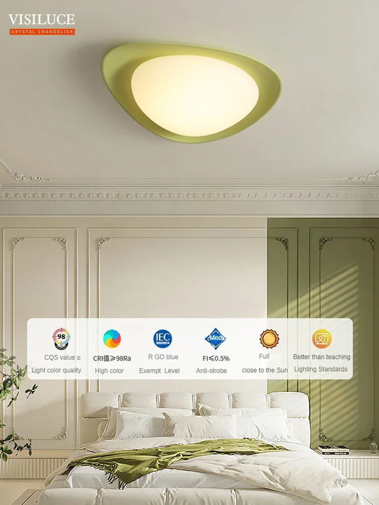 plafonnier led moderne pour décoration intérieure nordique - vue 4 sur 10